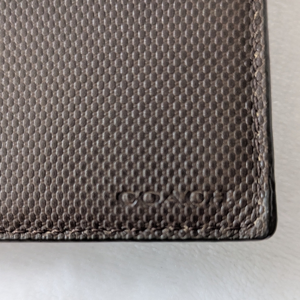 Coach Brown Leather Wallet - Picture 6 of 9